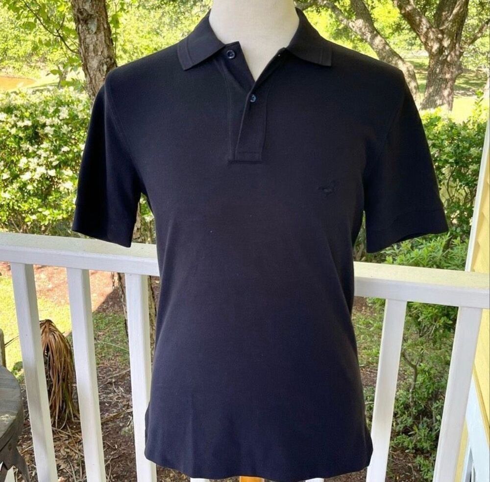 Faconnable No. 3 Puque Polo. Navy blue. Men’s Small.